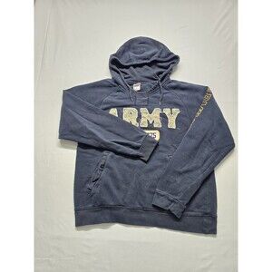 ARMY Sweatshirt Mens M Black Hoodie United States Military Soffe 2010s